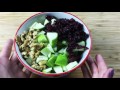 Kale, Apple, Brussel Sprouts Salad - Easy, Healthy & Nutritious