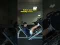 Getting low back pain on leg press? WATCH THIS