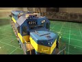 Layout And Model Update!!  100 Car Trash Train, New Rolling Stock, Relaying Track.