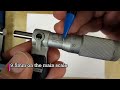 How to Read Micrometers