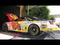 Bill Elliott #94 McDonald's NASCAR road race car on chassis dyno