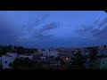 Timelapse into dusk with the clouds on 27th June 2020 along with harmonica music by Dwarika Tripathy