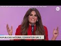 Kimberly Guilfoyle's speech at 2024 RNC endorses Trump for president. 'Biden cannot lead America.'