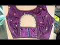 Trending blouse design cutting & stitchin//New model blouse stitching #fashion #blouse