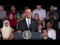 President Obama Speaks at the Young Southeast Asian Leaders Initiative Town Hall