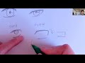 How to draw Anime Boy's Eyes - 6 different types