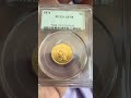 1874 PCGS AU55 $3 Gold Indian Princess