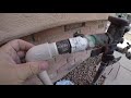 How to undo a glued PVC fitting