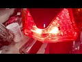 2004 Honda ST1300 brake light LED strobe upgrade