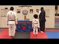 Noah's Karate Green Blue Belt Test Part One