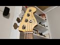 Fender Flea Bass - Freshly Unboxed Flea Jazz Bass in Roadworn 60's Shell Pink