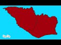 Guinea and Ivory Coast vs Southwest Africa | Mapping Animation