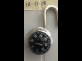 How to Open Your Combination Lock