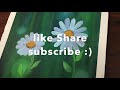 Easy Flower Acrylic Painting for Beginners | Easy Daisy Flower Beginners Tutorial