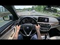 2017 BMW 540i - POV Drive