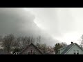 Well Sculpted Shelf Cloud Time Lapse