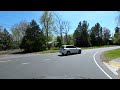 Drive Along Country Roads, North Carolina, USA | Driving Sounds for Sleep and Study