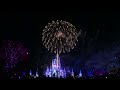 Magic Kingdom Disney Enchantment Fireworks Show in 4K | Walt Disney World 50th Anniversary 2023
