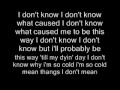 Eminem - Cold Wind Blows Lyrics