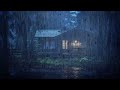 HEAVY RAIN and THUNDER on Tin Roof to Sleep Fast | Night Thunderstorm for Insomnia, Study, ASMR