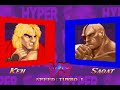 Hyper Street Fighter II - Ken (N) (Arcade / 2003) 4K 60FPS