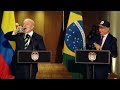 Declaración conjunta del Presidente Gustavo Petro y su homólogo Luiz Inácio Lula da Silva