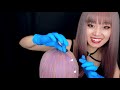 [ASMR] KPOP Hair Styling with Hair Chalk and Tassels