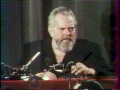 Orson Welles gives a talk at a Paris film school (1982) - Part 1