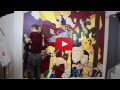 How to Paint a Mural - from Start to Finish!