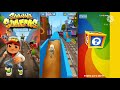 subway Surfers First version/primeira versão 2012 vs Copenhagem 2017 vs Copenhagem 2021