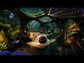 Aquarium Bedroom | Under the Sea Living | Relaxing Underwater and Bubbling Sounds for Sleep | 10 hrs