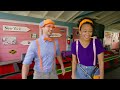 Blippi & Meekah Visit Spoke Bicycle Cafe!! | 4 HOURS OF MEEKAH! | Educational Videos for Kids