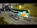 Scenic Drive to Rhine Gorge - Neoplan Skyliner | G29 Steering Wheel & Gear Shifter Gameplay