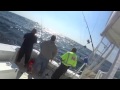 The three stooges fishing for sea bass