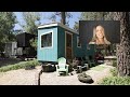 She built a single-level Tiny House to live in a Tiny House Village