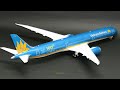 VIETNAM AIRLINES BOEING 787-10 PAPERCRAFT PAPER MODEL