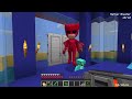 Scary Peppa Pig family EXE and PJ MASKS vs Paw Patrol House jj and mikey in Minecraft - Maizen