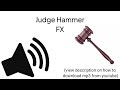 HD - Judge Hammer Sound Effect