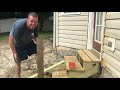 How to build stairs. Install stringers and treads