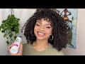 Straight to Curly Wash Routine | NO Heat Damage