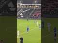 Leicester city fans at mk dons!! + Pitch invader