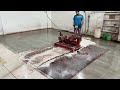 Extraordinarily dirty carpet cleaning satisfying rug cleaning ASMR
