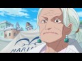 Vice Admiral Tsuru and Sengoku in the New World HD One piece episode 740