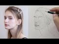 learn how to draw portraits with loomis method like a pro