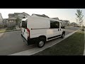 2019 Promaster Low Roof Conversion with Murphy Bed