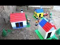 LEGO Dam METEOR : Disaster Airplanes, Dam Collapse and Flood Village - Ep 24