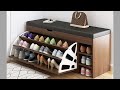 Modern shoe rack ideas for your home decor / Shoe storage solution ideas to make for use or for sale