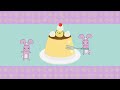 プチラビ★ぷるぷるプリン Funny Petite Bunny with Jiggly Pudding animation