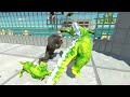 Legendary Growing War | Growing King Kong vs Bio Godzilla - Animal Revolt Battle Simulator