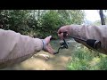 Am prins PĂSTRĂVI de toate dimensiunile la SPINNING ULTRALIGHT pe râu 🎣[brown trout fishing]